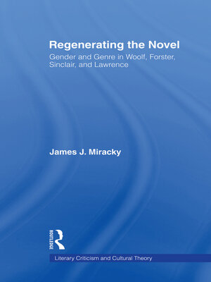 cover image of Regenerating the Novel